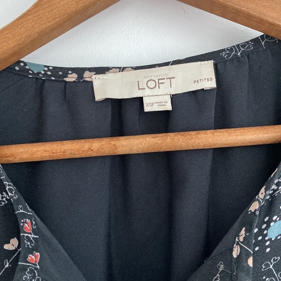 Loft Petite Floral Mini Dress - Picture 5 of 7